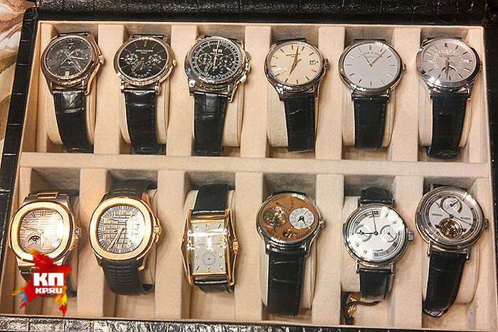 Губернатор Сахаліну Олександр Хорошавин зібрав колекцію годинників на 2 мільйони доларів (7 фото)