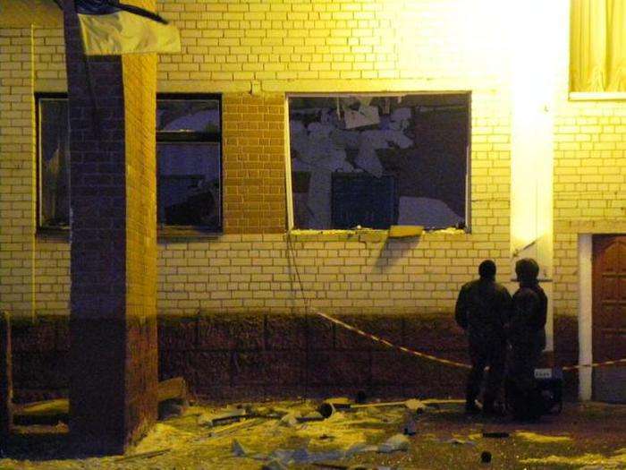 У Чернігівській області затримали чоловіка, який приніс у школу гранатомет (7 фото)