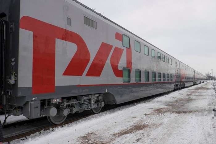Новий двоповерховий потяг РЖД (28 фото)