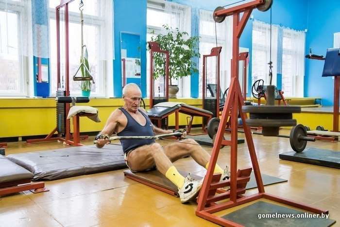 Віктор Єршов - спортивний пенсіонер Білорусії (18 фото)