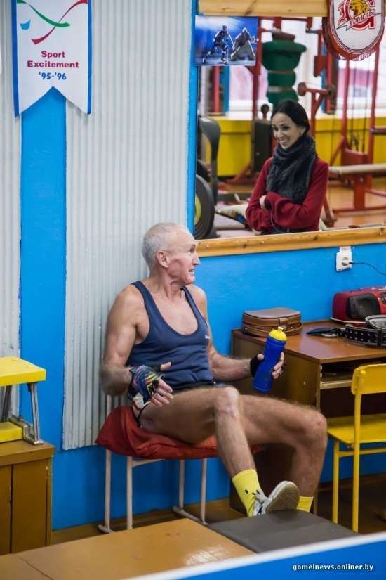 Віктор Єршов - спортивний пенсіонер Білорусії (18 фото)