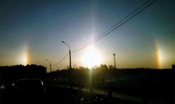 У небі над Челябінському зявилося відразу три світила» (8 фото)