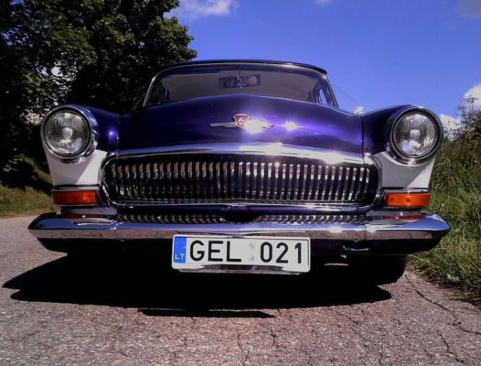 Гібрид «Волги» і Mercedes від литовських ентузіастів (12 фото)