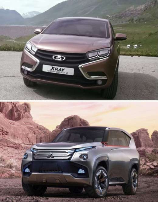 Головний дизайнер «Автовазу» звинувачує компанію Mitsubishi в плагіаті (3 фото)