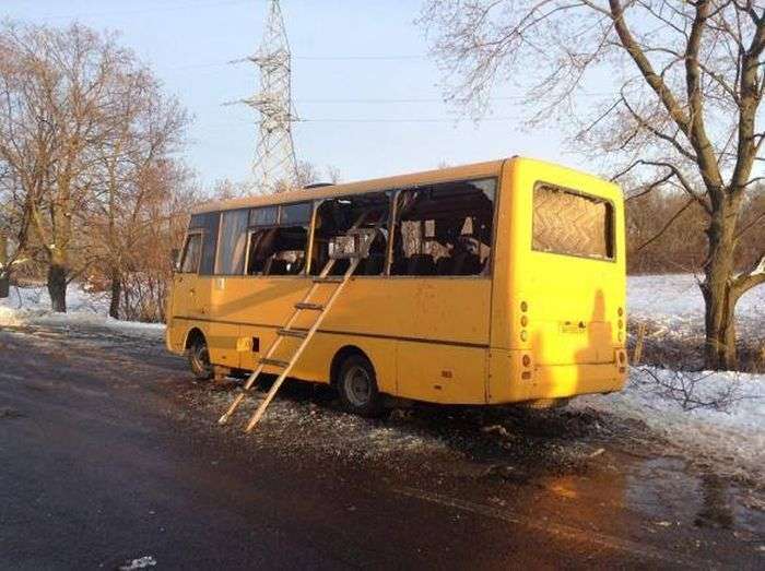Донецьк і Горлівка піддано масованому артобстрілу (57 фото + 3 відео)