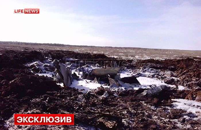 У Волгоградській області розбився літак СУ-24 (4 фото + відео)