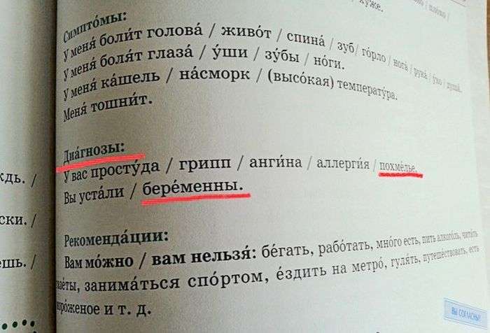 Дивні іноземні підручники російської мови (23 фото)