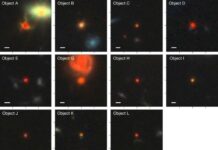 I “piccoli punti rossi” dell’Universo primordiale sono identificati come buchi neri in rapida crescita