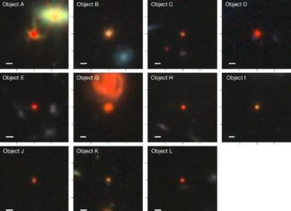Ранній Всесвіт: «маленькі червоні крапки» визначені як чорні діри, що швидко зростають