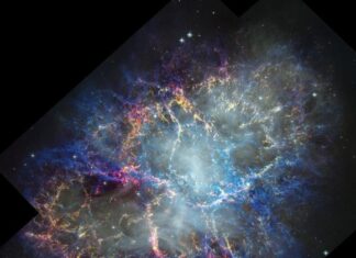 Хаббл Підтверджує Розширення Крабовидної Туманності.
