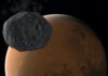 Une eclipse de Soleil vue en temps réel sur Mars